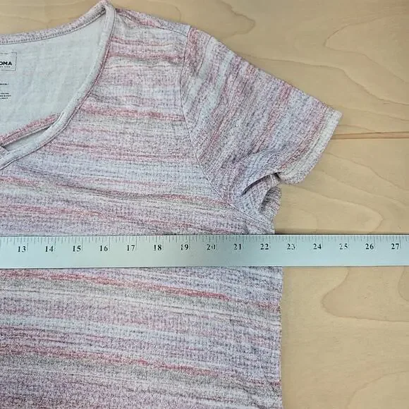 Sonoma Kohls Lot of 3 Women's Short Sleeve Henley Tops XL - Picture 10 of 16